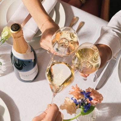 Luxury festive wine pairings from two worlds