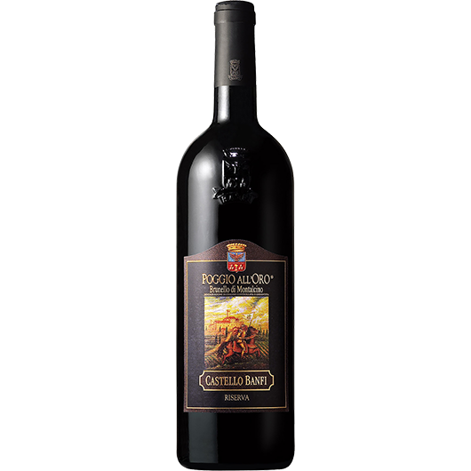 Castello Banfi, Brunello di Montalcino, Poggio Oro Riserva, Tuscany, Italy