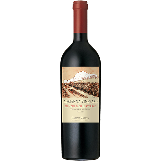 Catena Zapata, Adrianna Mundus Bacillus Terrae Malbec, Uco Valley, Mendoza, Argentina