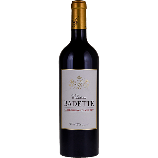Chateau Badette, Saint-Emilion Grand Cru, Bordeaux, France