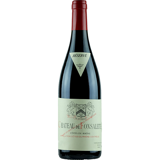 Chateau de Fonsalette, Cotes du Rhone, Rouge, Rhone, France