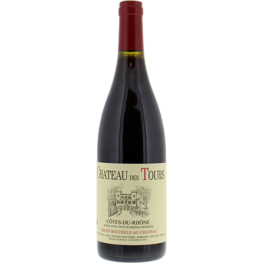 Chateau des Tours, Cotes du Rhone, Rouge, Rhone, France