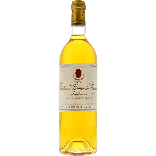 Chateau Romer du Hayot 2eme Cru Classe, Sauternes, Bordeaux, France