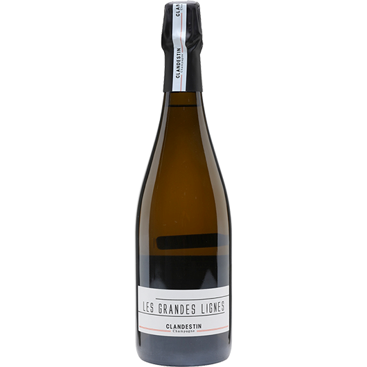 Clandestin, Les Grandes Lignes Brut Nature, Champagne, France