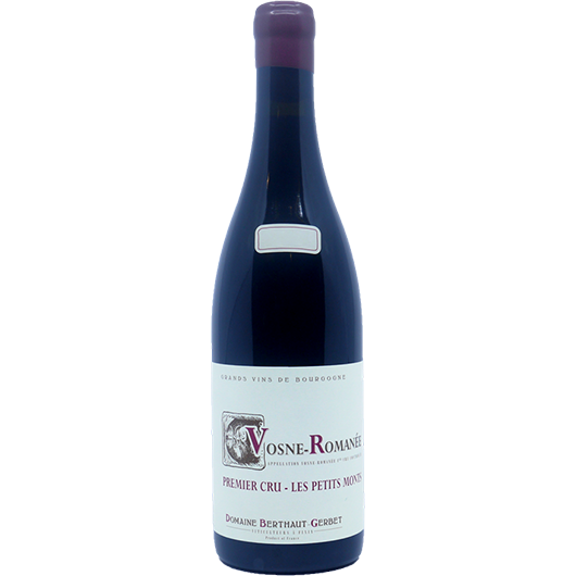 Domaine Berthaut-Gerbet, Vosne-Romanee Premier Cru, Les Petits Monts, Burgundy, France