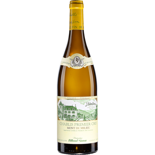 Domaine Billaud-Simon, Chablis Premier Cru, Mont de Milieu, Burgundy, France