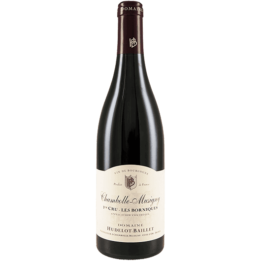 Domaine Hudelot-Baillet, Chambolle-Musigny Premier Cru, Les Borniques, Burgundy, France