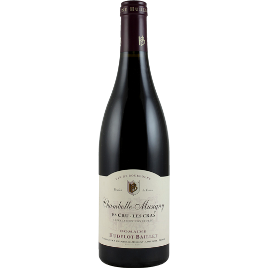Domaine Hudelot-Baillet, Chambolle-Musigny Premier Cru, Les Cras, Burgundy, France