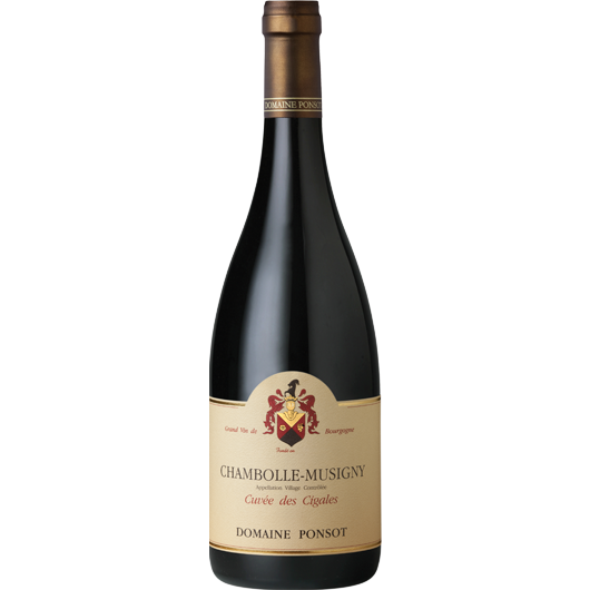 Domaine Ponsot, Chambolle-Musigny, Cuvee des Cigales, Burgundy, France