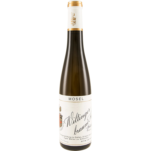 Egon Muller, Scharzhof Gallais Wiltinger Braune Kupp Riesling Spatlese, Mosel, Mosel, Germany