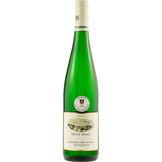Fritz Haag, Brauneberger Juffer Sonnenuhr Riesling Kabinett Auktion, Mosel, Mosel, Germany