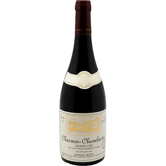 Gerard Quivy, Charmes-Chambertin Grand Cru, Burgundy, France