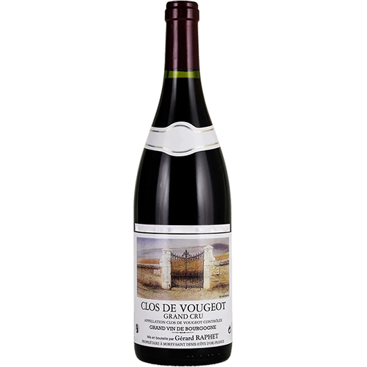 Clos de Vougeot Grand Cru 赤ワイン 2013 gerard-raphet-clos-de-vougeot-