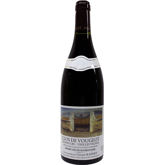 Gerard Raphet, Clos de Vougeot Grand Cru, Vieilles Vignes, Burgundy, France