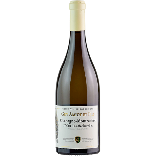 Guy Amiot, Chassagne-Montrachet Premier Cru, Les Macherelles Blanc, Burgundy, France