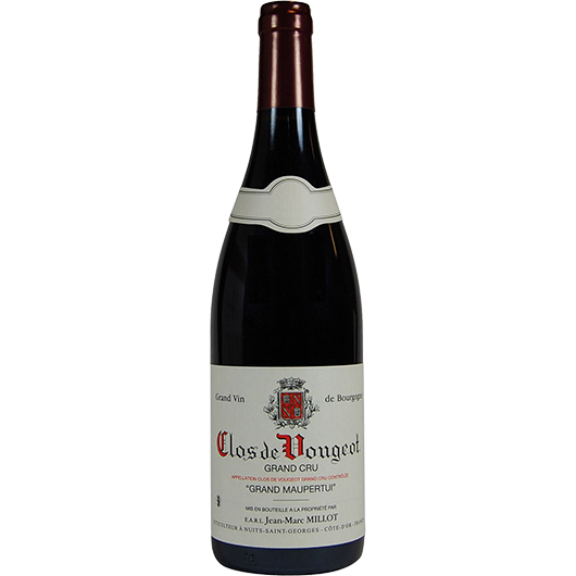 Jean-Marc Millot, Clos de Vougeot Grand Cru, Grand Maupertui, Burgundy, France