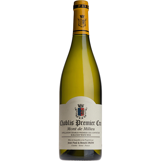 Jean-Paul & Benoit Droin, Chablis Premier Cru, Mont de Milieu, Burgundy, France
