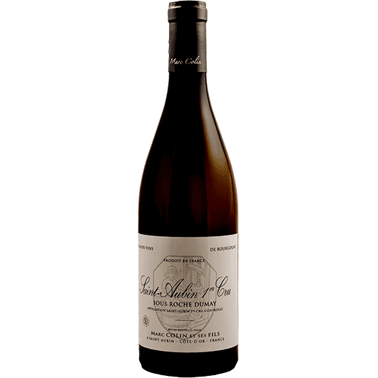Marc Colin et Fils, Saint-Aubin Premier Cru, Sous Roche Dumay Blanc, Burgundy, France