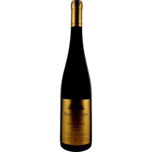 Markus Molitor, Zeltinger Sonnenuhr Riesling Auslese 2* Goldkapsel, Mosel, Mosel, Germany