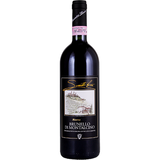 Pertimali (Livio Sassetti), Brunello di Montalcino, Riserva, Tuscany, Italy