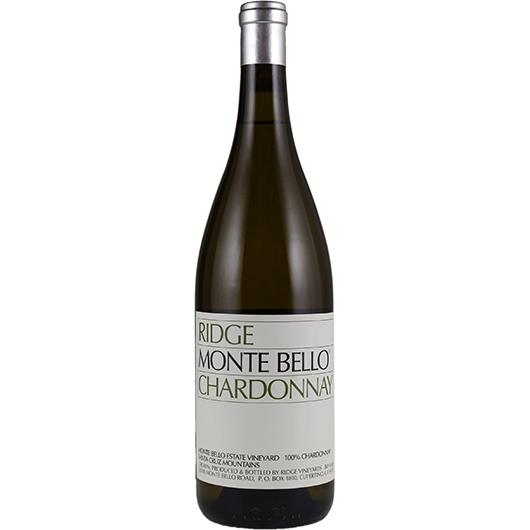 Ridge, Monte Bello Chardonnay, Santa Cruz Mountains, California, United States