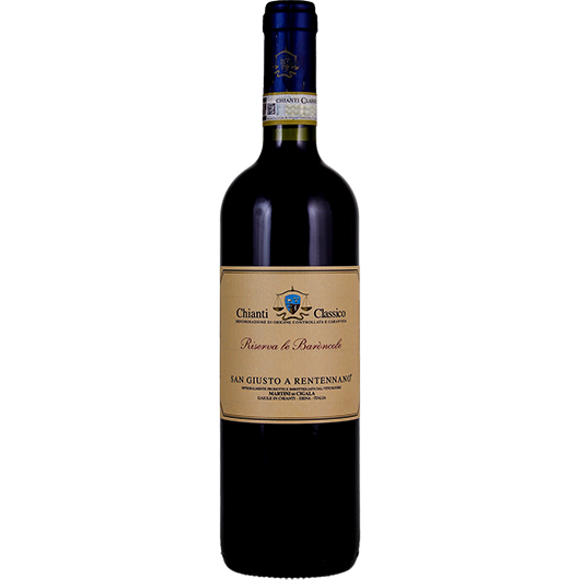 San Giusto a Rentennano, Chianti Classico, Le Baroncole Riserva, Tuscany, Italy