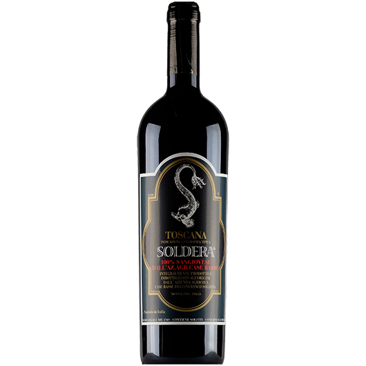 Soldera Case Basse, 100% Sangiovese, Toscana, Tuscany, Italy